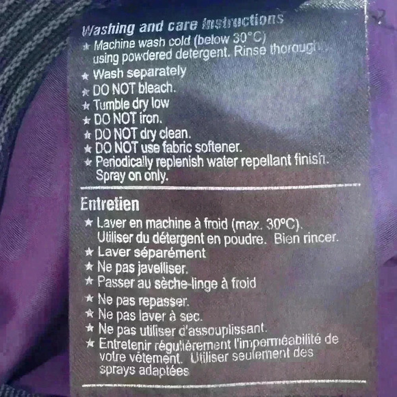 Burton White Collection Hunter Green Ski Jacket Purple Lining Medium DryRide - Picture 11 of 11